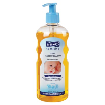 Dr.Fischer 費雪博士 敏感寶貝無淚型洗髮精 草本 低變應原性  500ml  1瓶