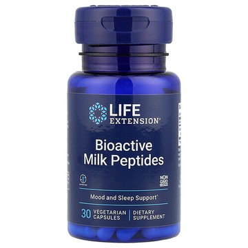 Life Extension, 生物活性牛奶膠原蛋白多肽膠囊，30 粒素食膠囊