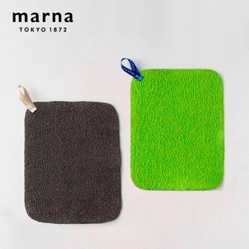 【MARNA】 兩用水垢清潔布 (顏色任選)