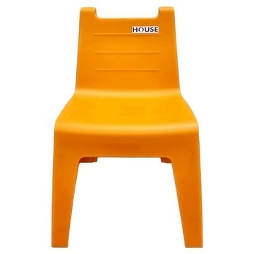 HOUSE 好室喵 學童椅 CH39 兒童塑膠椅 幼兒學習椅 台灣製造  橘色  1個