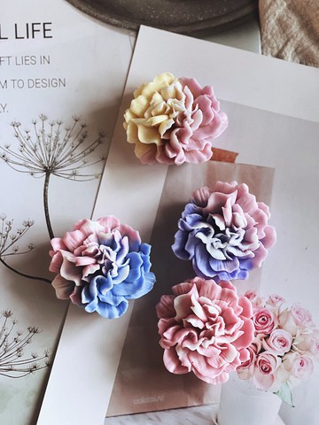 - WM - 康乃馨花皂-母親節-伴手禮-母親節小禮-手工皂-婚禮小物