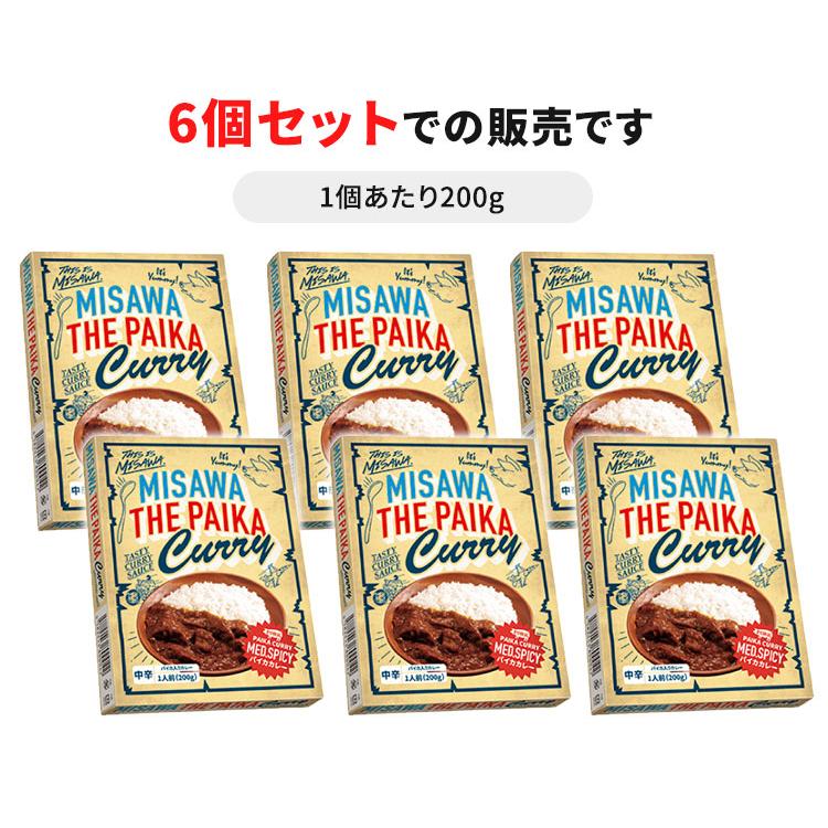 100円OFFクーポン対象　6個セット　三沢パイカカレー　（200g×6）　三沢観光協会　レトルトカレー　　食品A（DM）