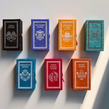 STUPA禮盒線香 尼泊爾線香檀香線香 乳香線香 雪松線香 沒藥線香 天然線香 薰香 香薰