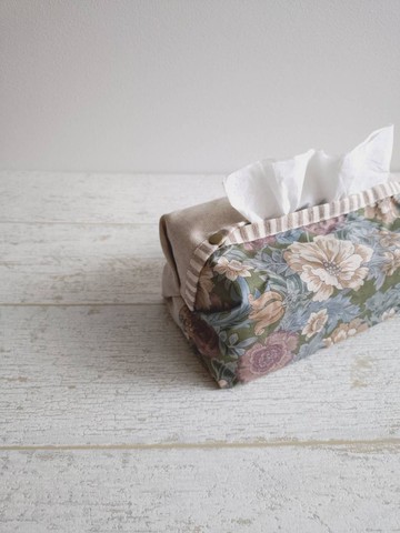 【ITS/芯緹面紙套】紫華滿開 綠底 法國金蔥布 可加購掛繩!