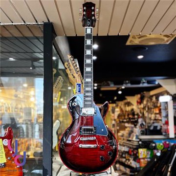 Gibson Epiphone Les Paul Custom Widow 電吉他 紅色 大虎紋 搖滾代表