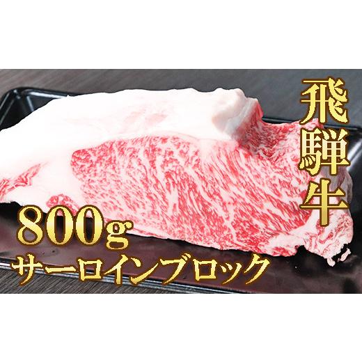 ふるさと納税 岐阜県 岐阜市 サーロインブロック(800g)