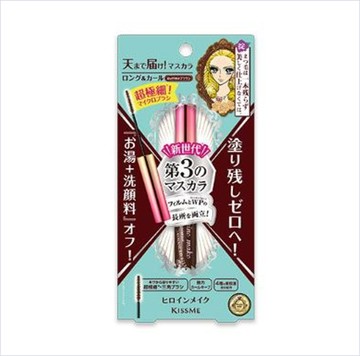 潼漾小舖 燒燙燙現貨 限量玫瑰棕~~kiss me 奇士美 花漾美姬 細睫控360度零死角睫毛膏