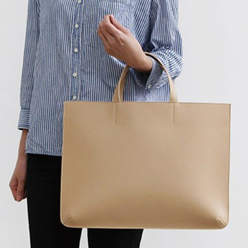 【品樂．MI】亮亮☆韓版極簡手提OL電腦包