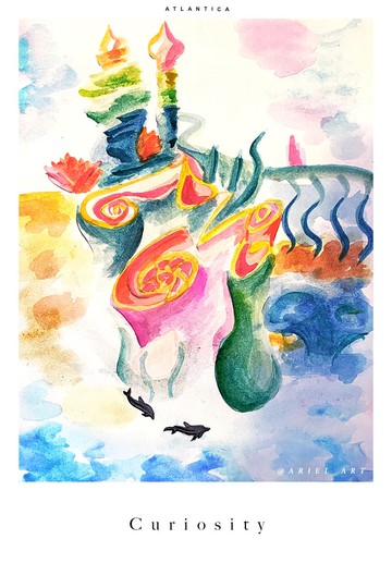 夢遊城市水彩明信片組