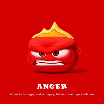 Raymin適用蘋果airpods4保護套airpodspro2耳機殼怒怒軟第二三代無線藍牙ipod盒3硅膠airpods特工隊創意男女2