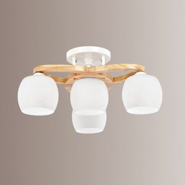 E27北歐風半吸頂三燈 C16-13-63095