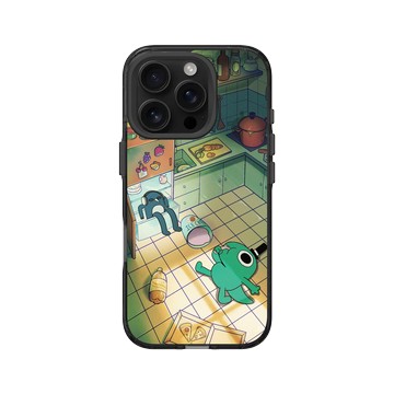 iPhone 16 Pro Clear 酷墨灰 - 怪奇事物所 Incrediville - 卡路里盛夏派對