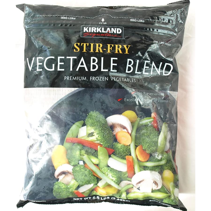 カークランド ステア フライ ベジタブル ブレンド（冷凍野菜） 2.49kg×1袋 カークランドシグネチャー