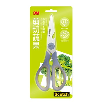 3M Scotch 剪切蔬果 料理專用剪刀 廚房剪刀 /支 KS-P100【APP滿額下單4%點數(單一帳號最高1000點)】7/31止