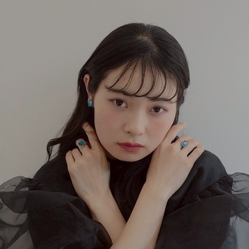 藍色&粉色夾耳夾