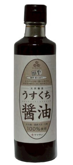 YAMASANN【純釀醬油(淡口)】360ml