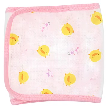 PiYOPiYO 黃色小鴨 夏季色紗印花小肚圍  薄紗材質，純棉設計，吸濕透氣佳  顏色隨機