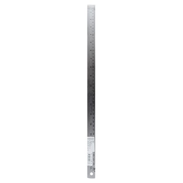 E-BASE 百駒尺業 鋼尺 45cm  銀色  1支