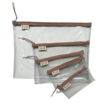 理理 liil - 透透馬卡龍輕便袋-XS+S+M+L+XL-拿鐵奶 (5入組)