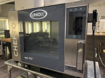 二手 UNOX 5層蒸烤箱 (5-GN1/1) XEVC-0511-EPRM 自動清潔 商用萬能蒸烤箱