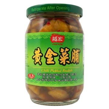 龍宏 黃金菜脯  370g  1罐