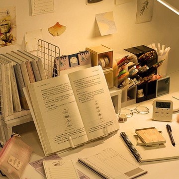【NamiGo!】[現貨]  多功能閱讀架書夾單手翻頁 讀書架防近視讀書架 平板支架 看書架 琴譜架 文件抄寫架 樂譜架