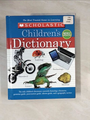 【書寶二手書T3／字典_ZQW】Scholastic Children's Dictionary_Scholastic Inc.