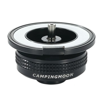 Campingmoon 柯曼 磁吸卡式轉高山轉接頭 BKZ13M  黑色  1個
