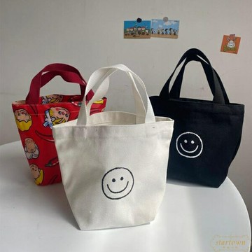 飯盒包手提包日式袋手腕包小布袋包遛彎包手袋便當包【繁星小鎮】