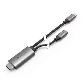 ADAM elements 亞果元素 USB-C-HDMI 4K 60Hz 轉接線含PD 100W  CASA H180  1條