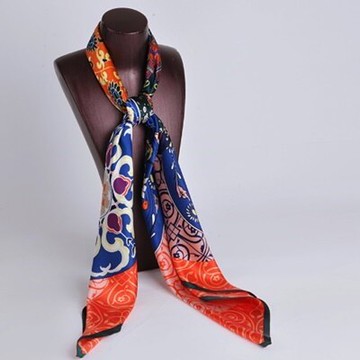 絲巾桑蠶絲圍巾-復古中國風柔美經典女配件4色73hx41【獨家進口】【米蘭精品】