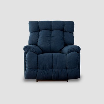 La-Z-Boy 715搖椅式四電動無線科技布休閒椅 藍