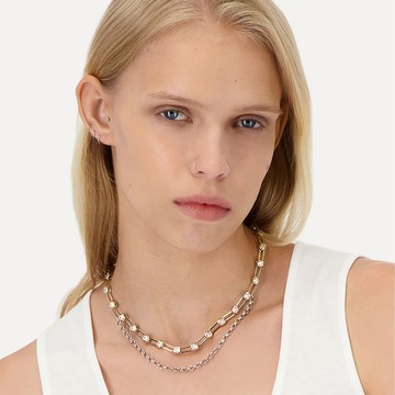 Justine Clenquet DEBBI 雙層項鍊