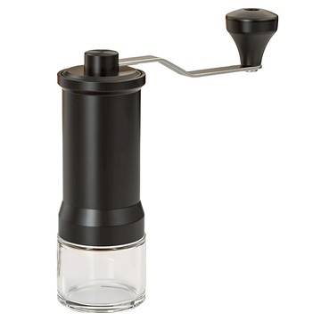 Cooksy 家用小型咖啡研磨機 咖啡豆手磨機 手磨豆機/磨粉機 16.5 x 9 x 6.3cm  黑色  1個