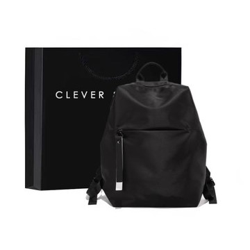 Clever&Ketch雙肩包男大容量簡約百搭休閑旅行包時尚學生書包女