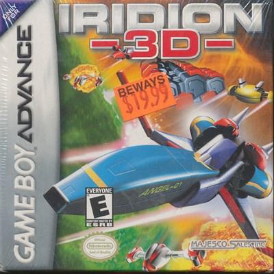 新品未開封シュリンク付きiridion 3D イリディオン GBA