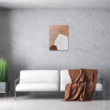 御畫房 當代國家級展覽畫家 抽象系列手繪油畫60×80cm(DB-071)