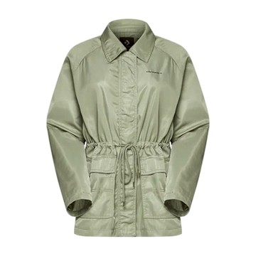 Converse Waistline 女款 卡其綠 工裝風 長板 外套  10028461-A02