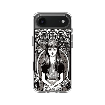 iPhone Air Clear Case（相機按鈕） 透明 - 伊藤潤二驚選集 Junji Ito - 女王富江