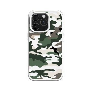iPhone 16 Pro SolidX 白 - Camouflage / 迷彩 - 復古迷彩