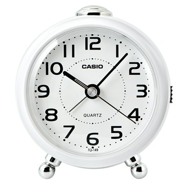 卡西歐（CASIO）鬧鐘簡約時尚家用床頭鐘兒童學生鬧鐘臺式小鬧鈴