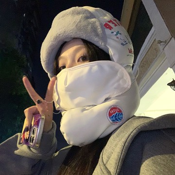 【冬季保暖防風】雷鋒帽 加絨加厚 防風面罩 保暖帽子 護耳棉帽 電動車騎行頭套 安全帽頭套 防曬頭套 帽子女 帽子男 電