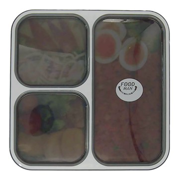 CB JAPAN FOODMAN輕薄餐盒 - 800ml - 黑色  1個