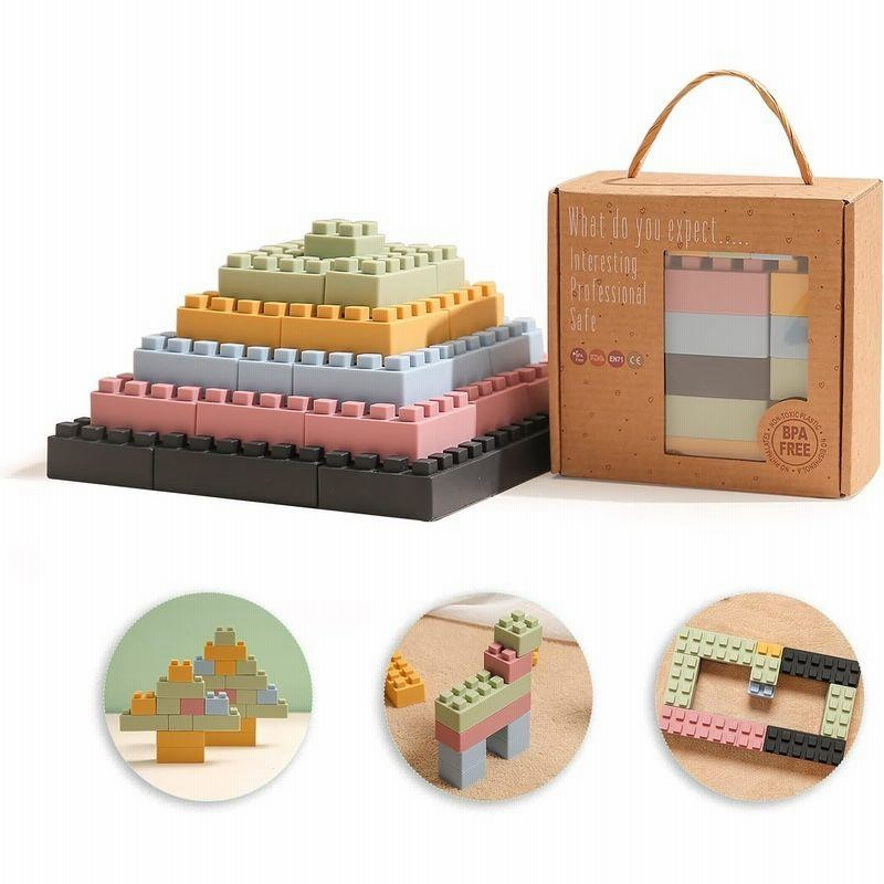 Mamimami Home 立体パズル ブロック やわらか 積み木 テトリス 