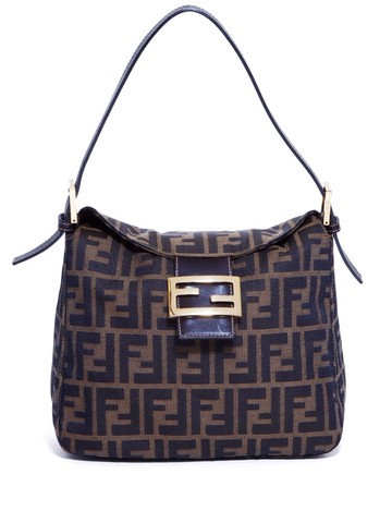 Fendi Pre-Owned - Zucca canvas shoulder bag - women - Canvas - One Size - Brown