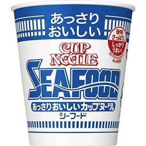 日清食品 あっさりおいしいカップヌードル シーフード カップ麺 60G×20個