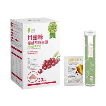 淨密益生菌 好葉 甘露糖蔓越莓益生菌 3gx30包/盒