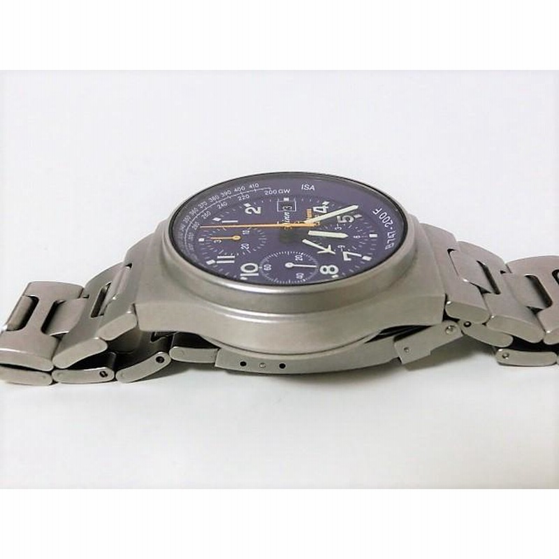 美品 ジン ルフトハンザカーゴコラボモデル 144-747 クロノ