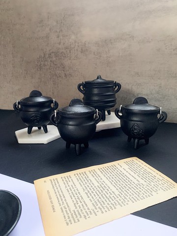 多用途超耐用超好用鐵盆 鐵釜 無符號 五芒星 三位一體 條紋