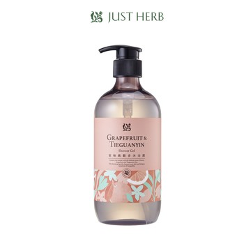 【JustHerb香草集】蜜柚鐵觀音沐浴露500ML